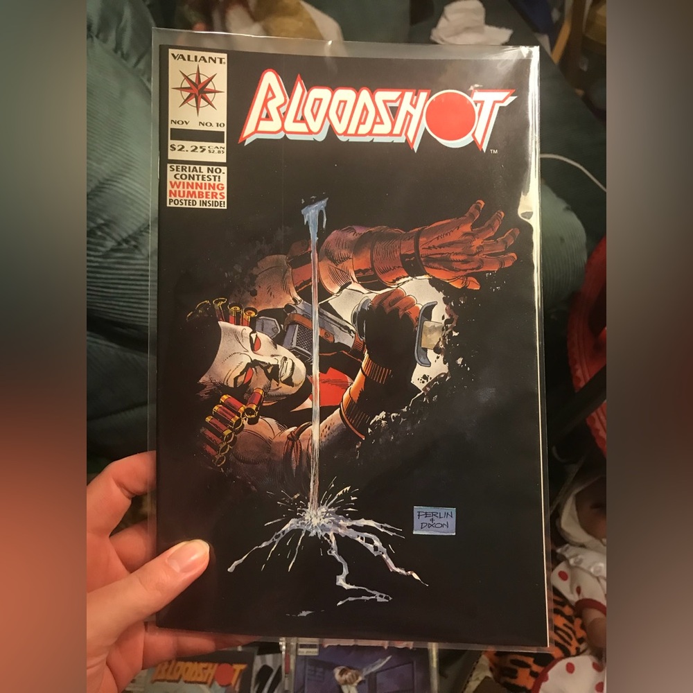 1993 B L O O D S H O T No. 10 comic book